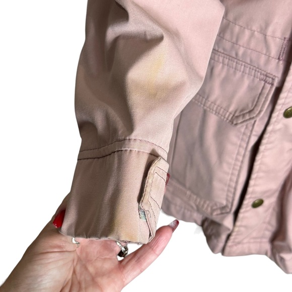 Woolrich Womens Pink Vintage Winter Jacket Coat Size Small - Picture 4 of 16